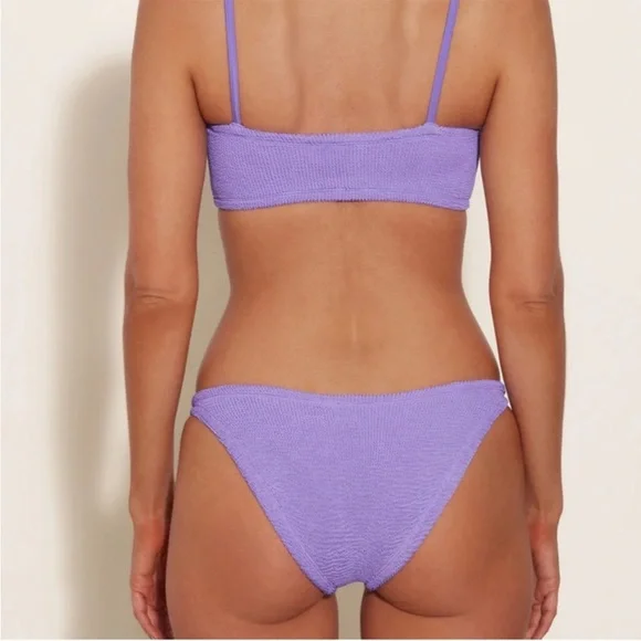 NWT 🦄 Hunza G NWT Gigi Bikini in Lilac - Picture 7 of 8